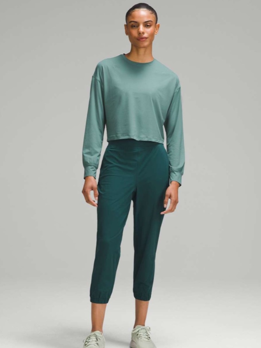 Lululemon Adapted State High-Rise Cropped Joggers (size 10) - Picture 7 of 10